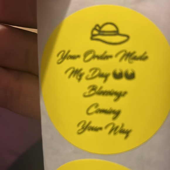 (50)  2” Custom Posh Clóset Stickers Choose Your Colors and Words - Picture 9 of 17